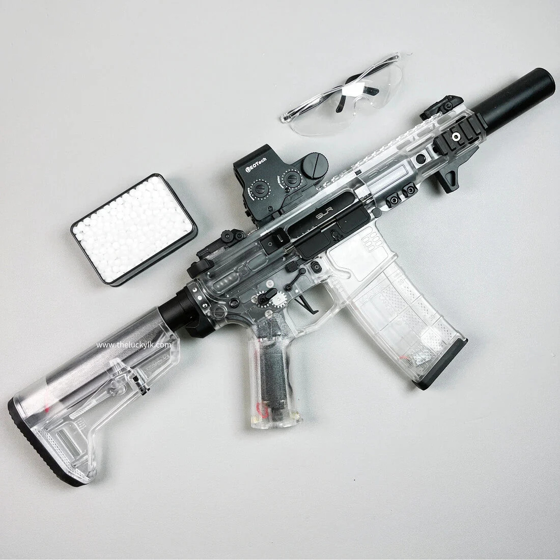 New SLR Precision Shooting Gel Blaster Fast Mode 11.1V Battery Recommended Age 18+