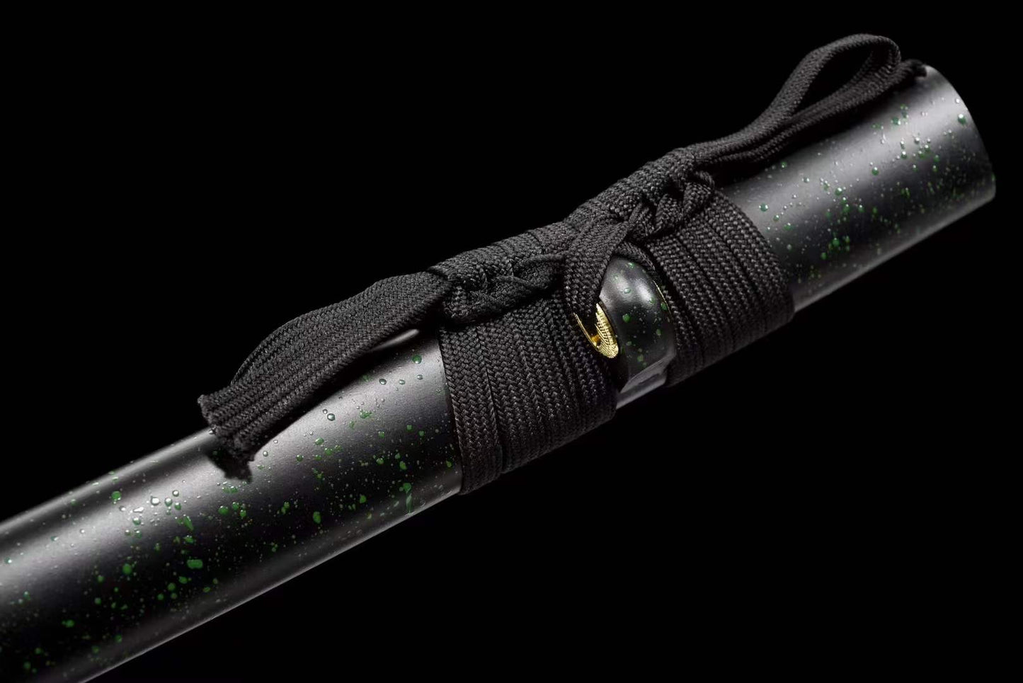 Handcrafted Japanese Samurai Sword T10 Black Python