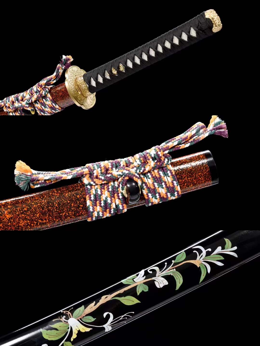 Handcrafted Japanese Samurai Sword T10 Drunken Spring Breeze Blade