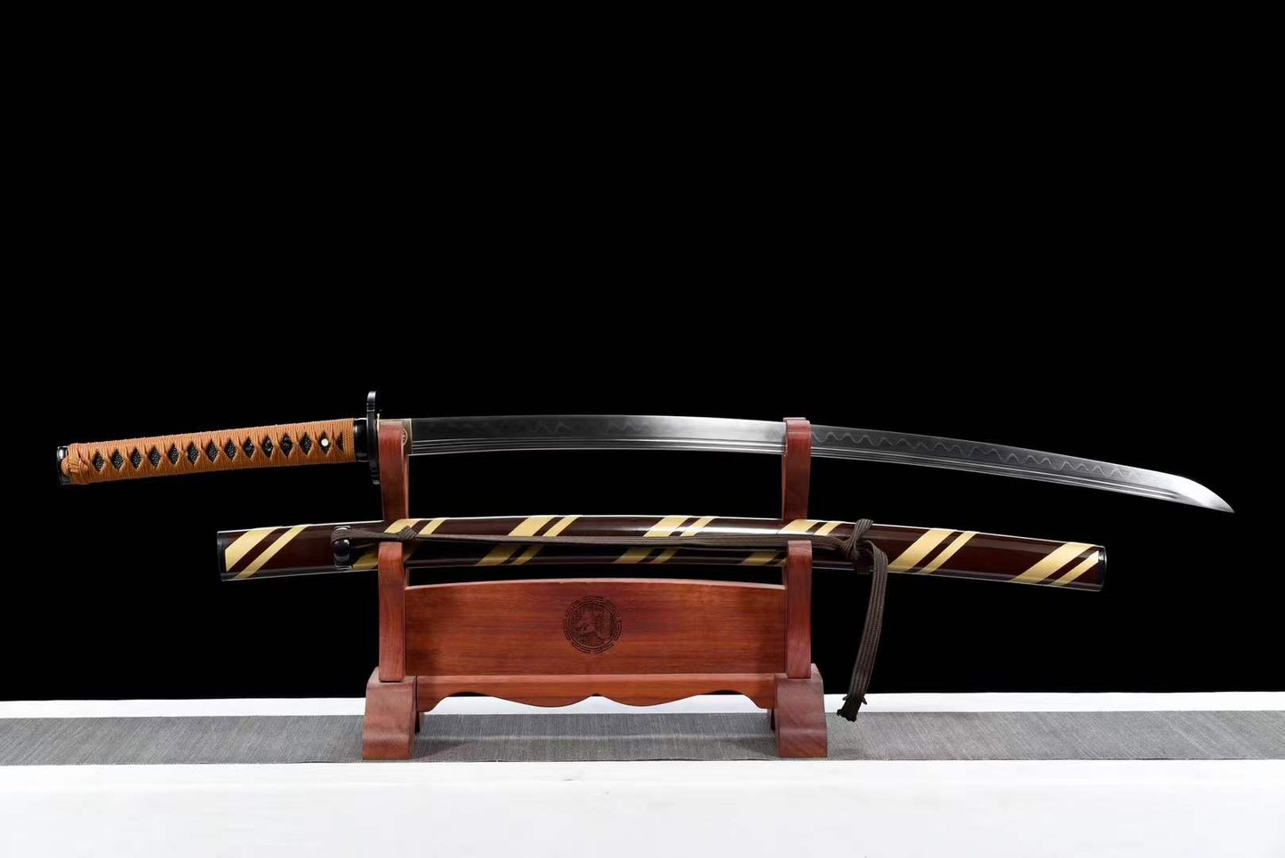 Hand Forged Japanese Samurai Katana Specialty Steel Nightfall Dawn