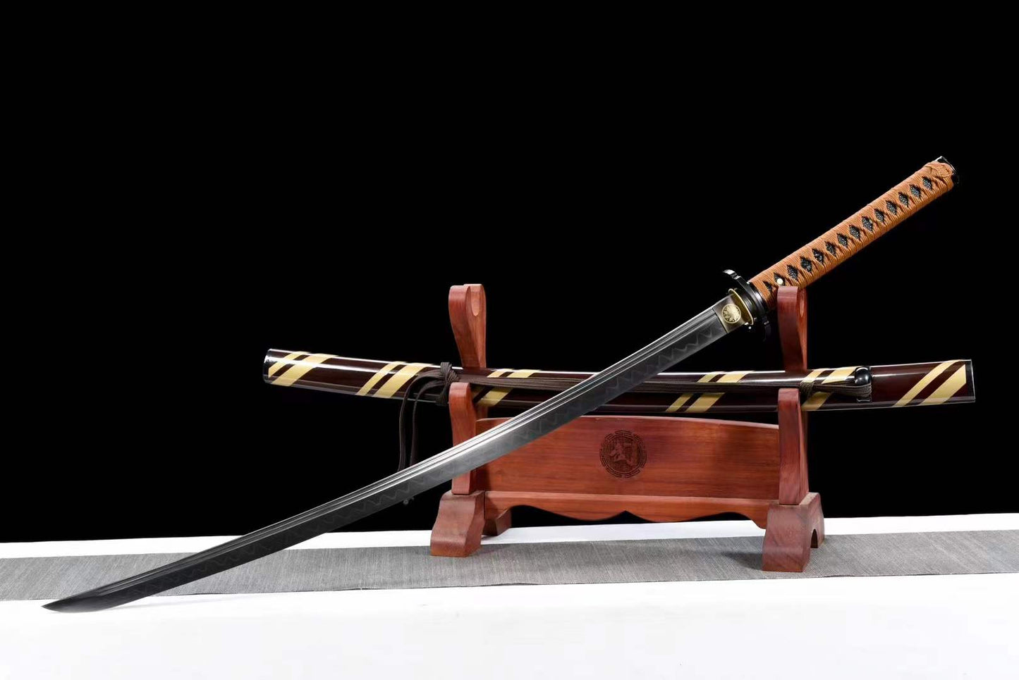 Hand Forged Japanese Samurai Katana Specialty Steel Nightfall Dawn