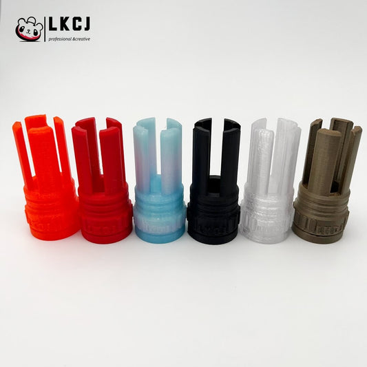 High Quality 3D Printed Orange Tips 6 PC Set 14MM CCW