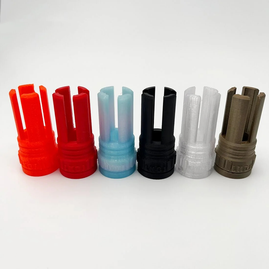 High Quality 3D Printed Orange Tips 6 PC Set 14MM CCW