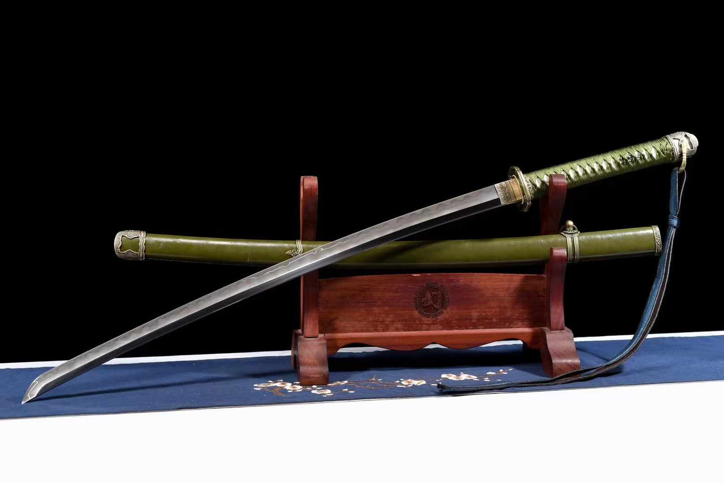 Handcrafted Japanese Samurai Sword Pattern Steel 98 Style Military Knife