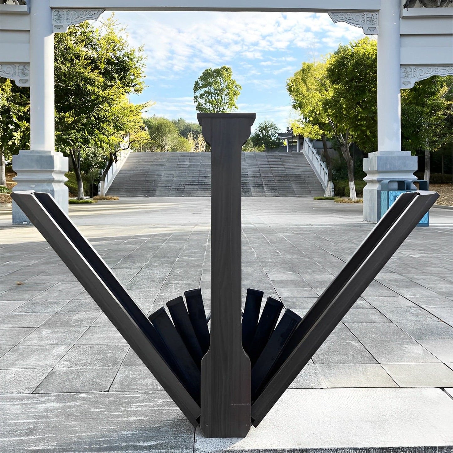 Elegant black automatic scabbard (Without Sword)