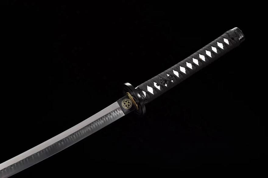 Hand Forged Japanese Samurai Katana Phantom Feather T10 Carbon steel Mirror grinding