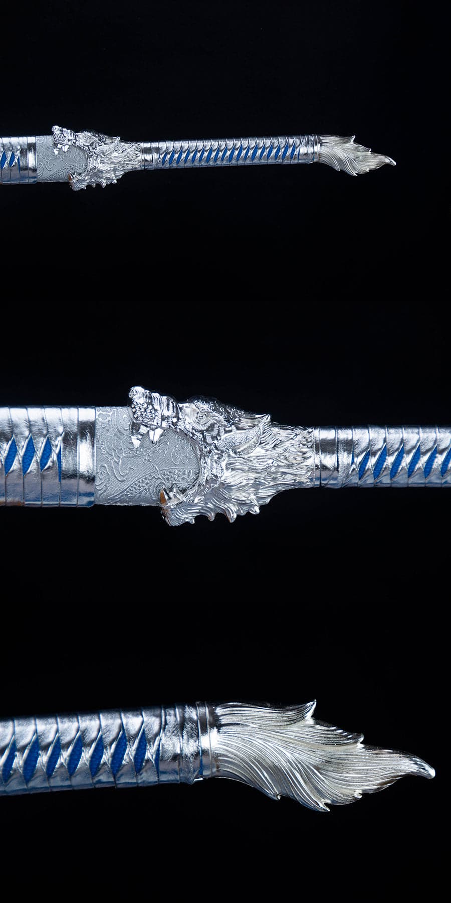 Handmade High Manganese Steel Snow Wolf Tang Sword