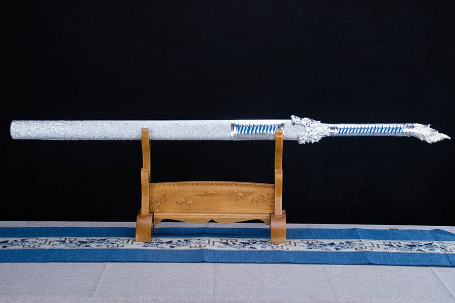 Handmade High Manganese Steel Snow Wolf Tang Sword