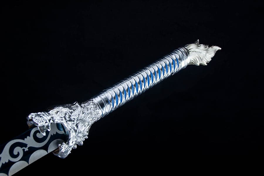Handmade High Manganese Steel Snow Wolf Tang Sword