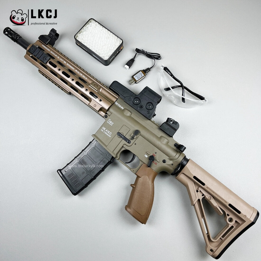 HK416D Gel Blaster With SMR Handguard