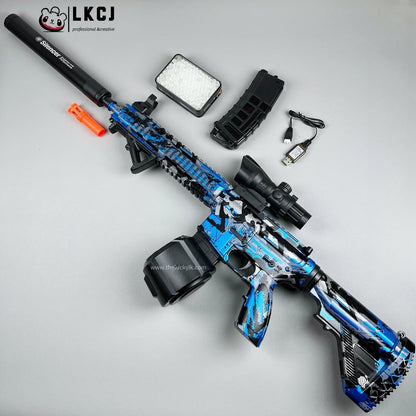 Exquisite Graffiti M416 Gel Blasters 25M Shoot Range With 2 Mags