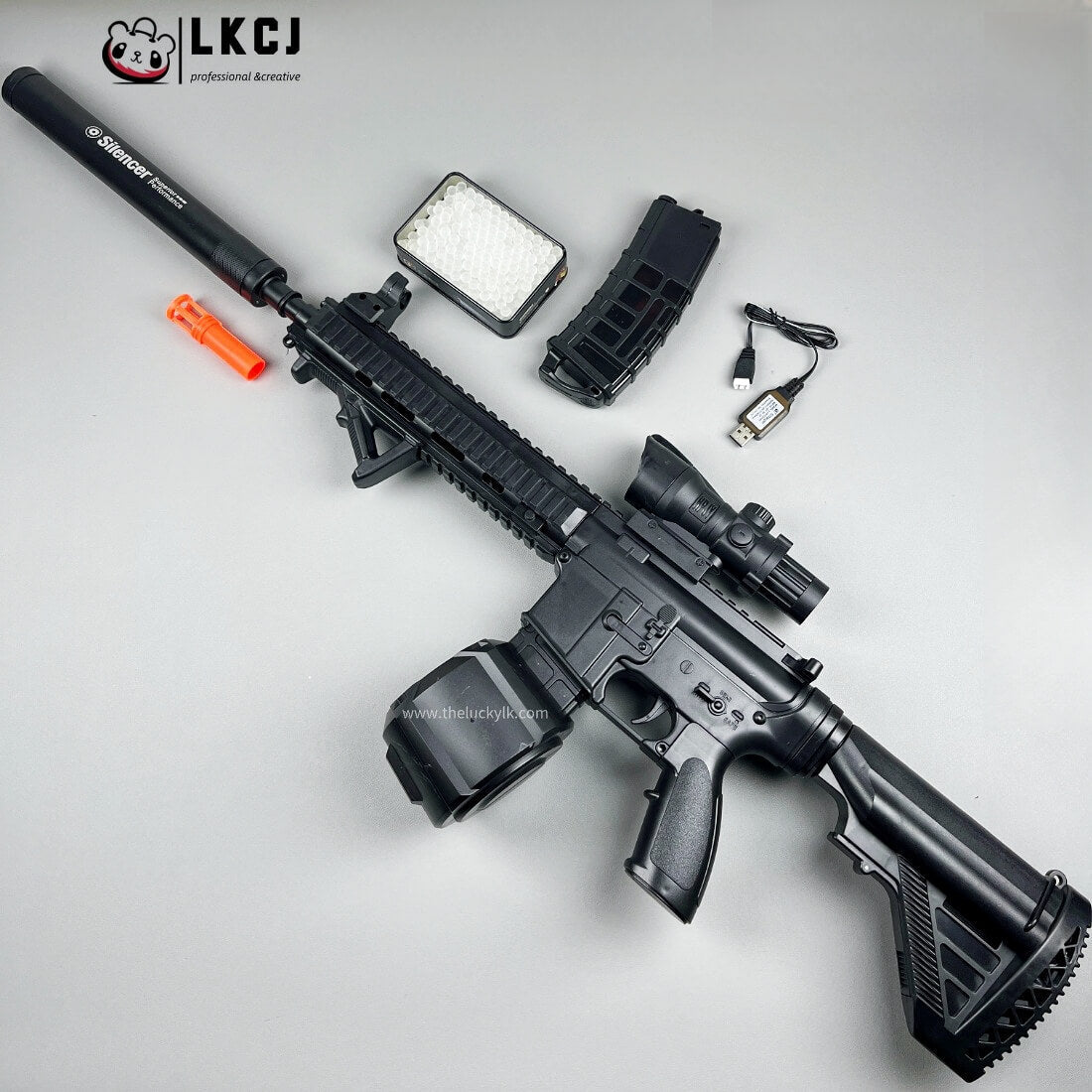 Exquisite Graffiti M416 Gel Blasters 25M Shoot Range With 2 Mags