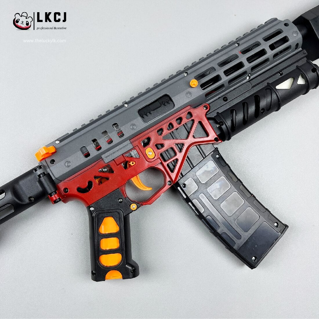 MK6 Gel Blaster With Red Light Effects And Smoke Effects