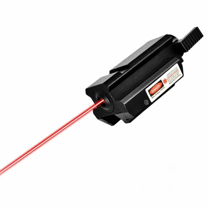 Mini Metal Red Laser With 20mm Adjustable Rail
