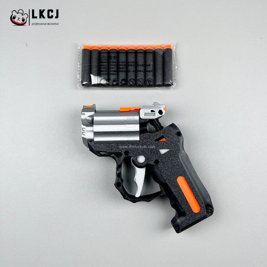 3D Printed Semi-Automatic Revolver