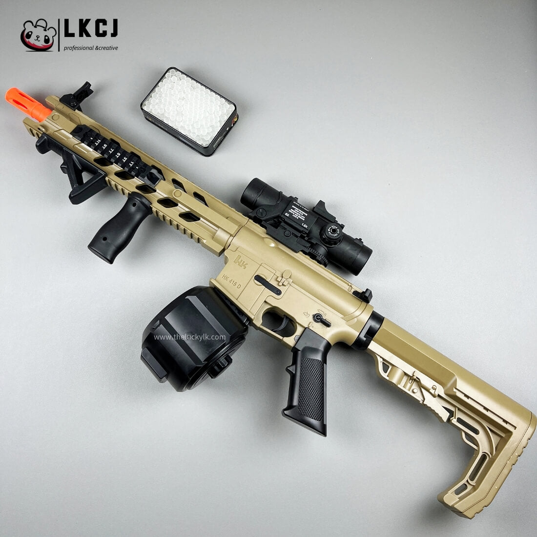 HK416D-Viper Gel Blaster 25M Shoot Range
