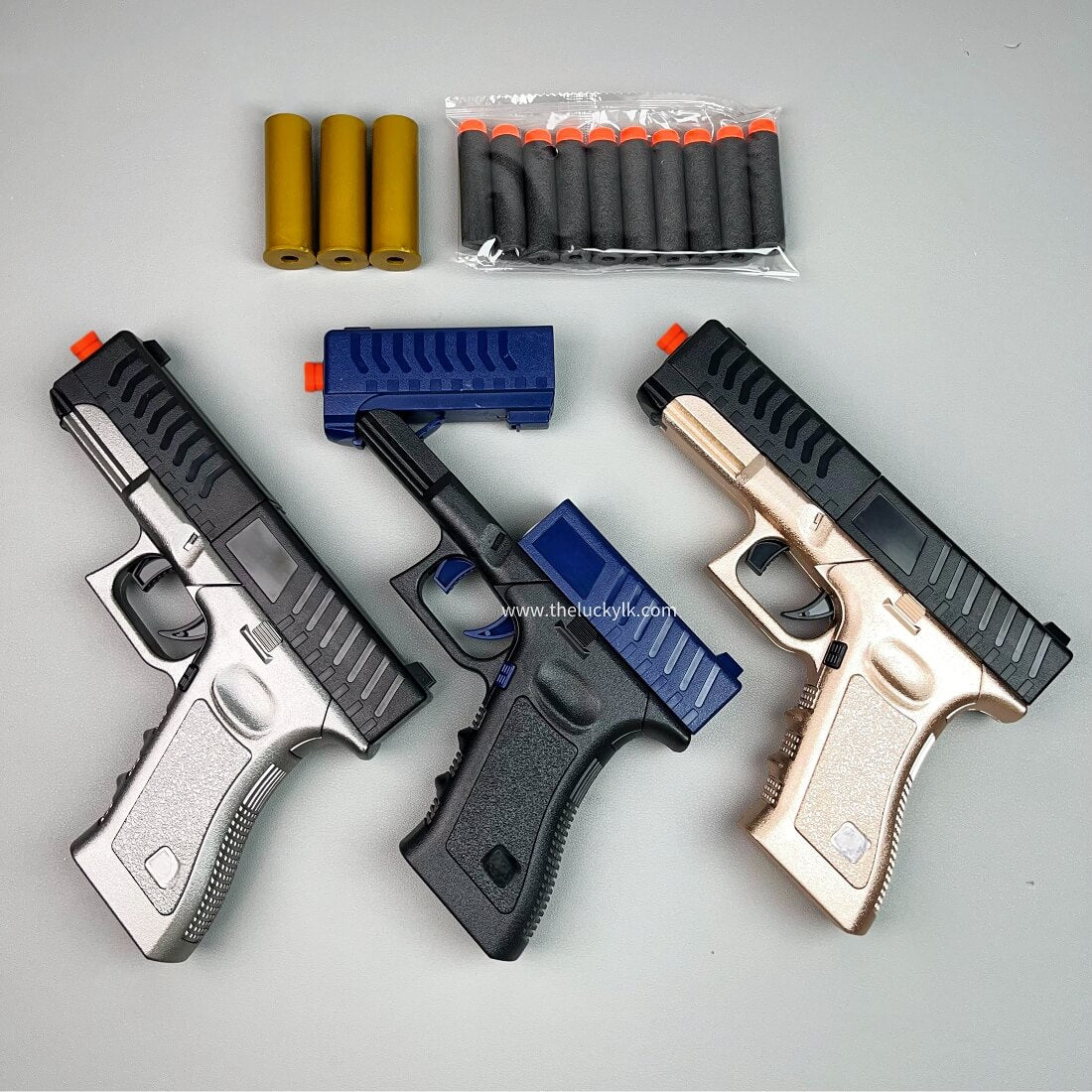 Pistol Dart Blaster Shell Ejecting