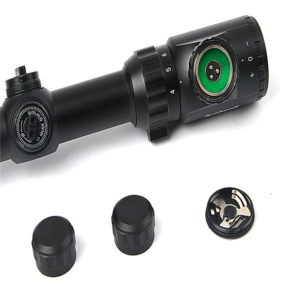 4-16X40 Riflescope Optical Sight Gold Red Green llluminate Crosshair Hunting Air Rifle Sniper Scope