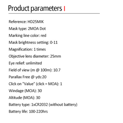 Red Dot Sight Laser Picatinny Rail Mount 20mm Hunting M1 Red Dot Sight Airsoft Red Dot Scope With High Mount Rail