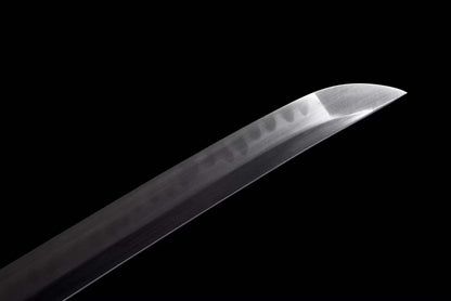 Handcrafted Japanese Samurai Sword T10 Black Python