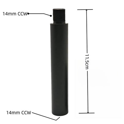 14mm CCW CNC Metal Extension Tube