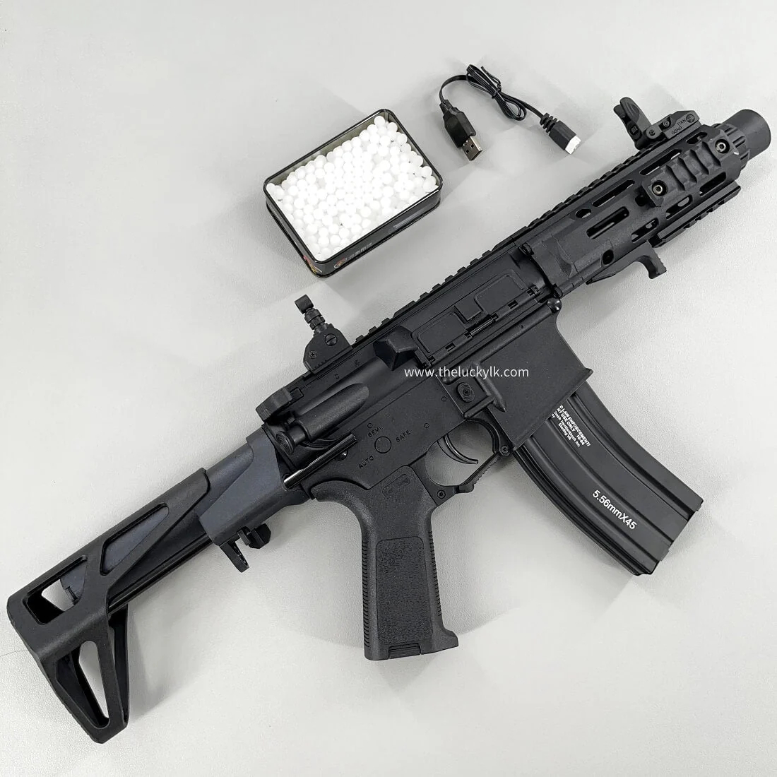 DD M4-PDW Gel Blaster High Speed Fire Mode With Metal Mag-Flagship