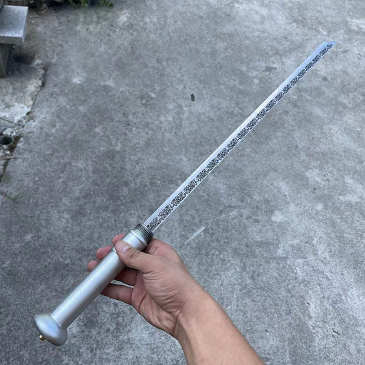 Baseball bat with reverse dagger