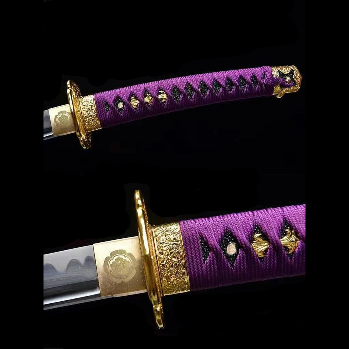 Handcrafted Japanese Samurai Sword Manganese Steel Oda Nobunaga