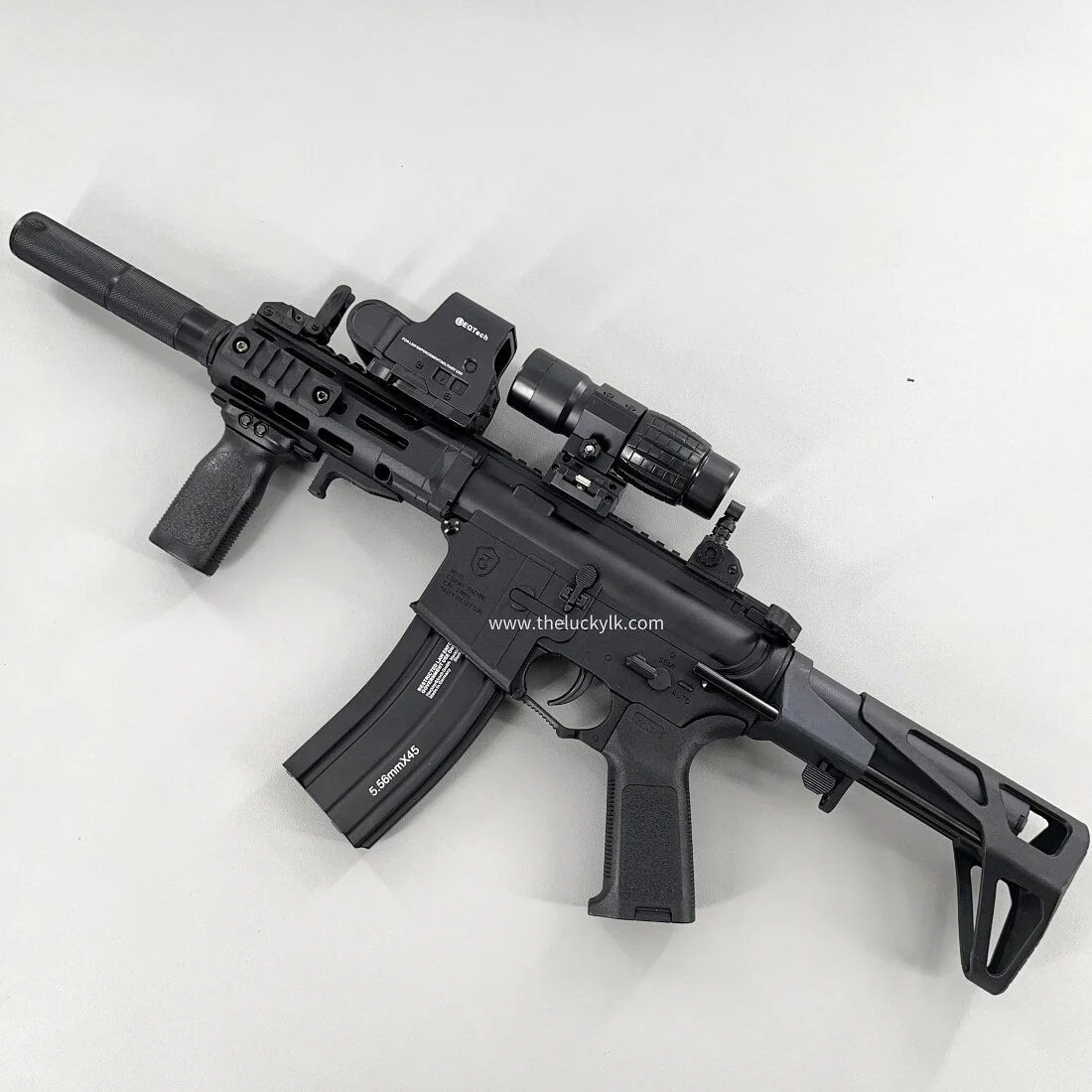 DD M4-PDW Gel Blaster High Speed Fire Mode With Metal Mag-Flagship