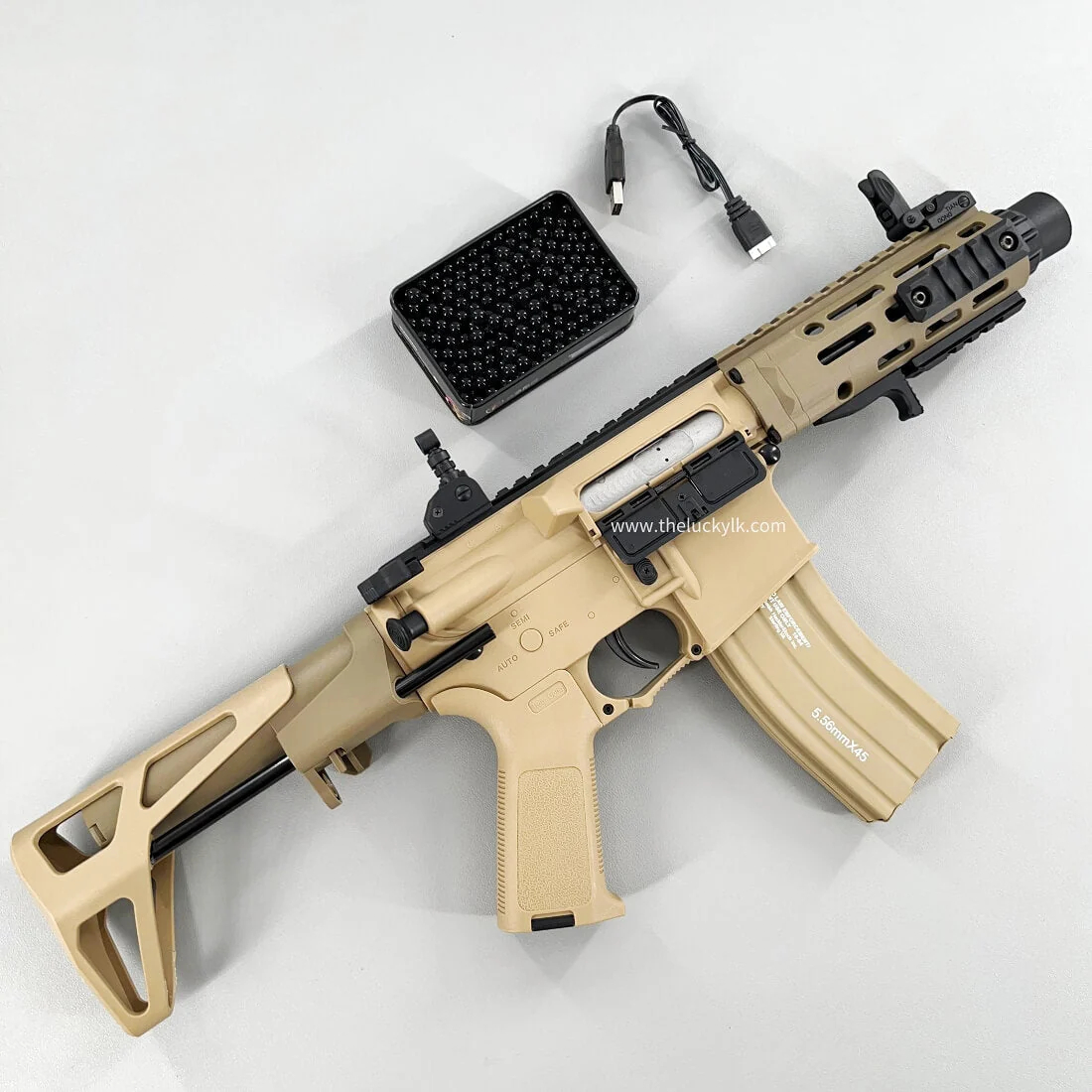 DD M4-PDW Gel Blaster High Speed Fire Mode With Metal Mag-Flagship