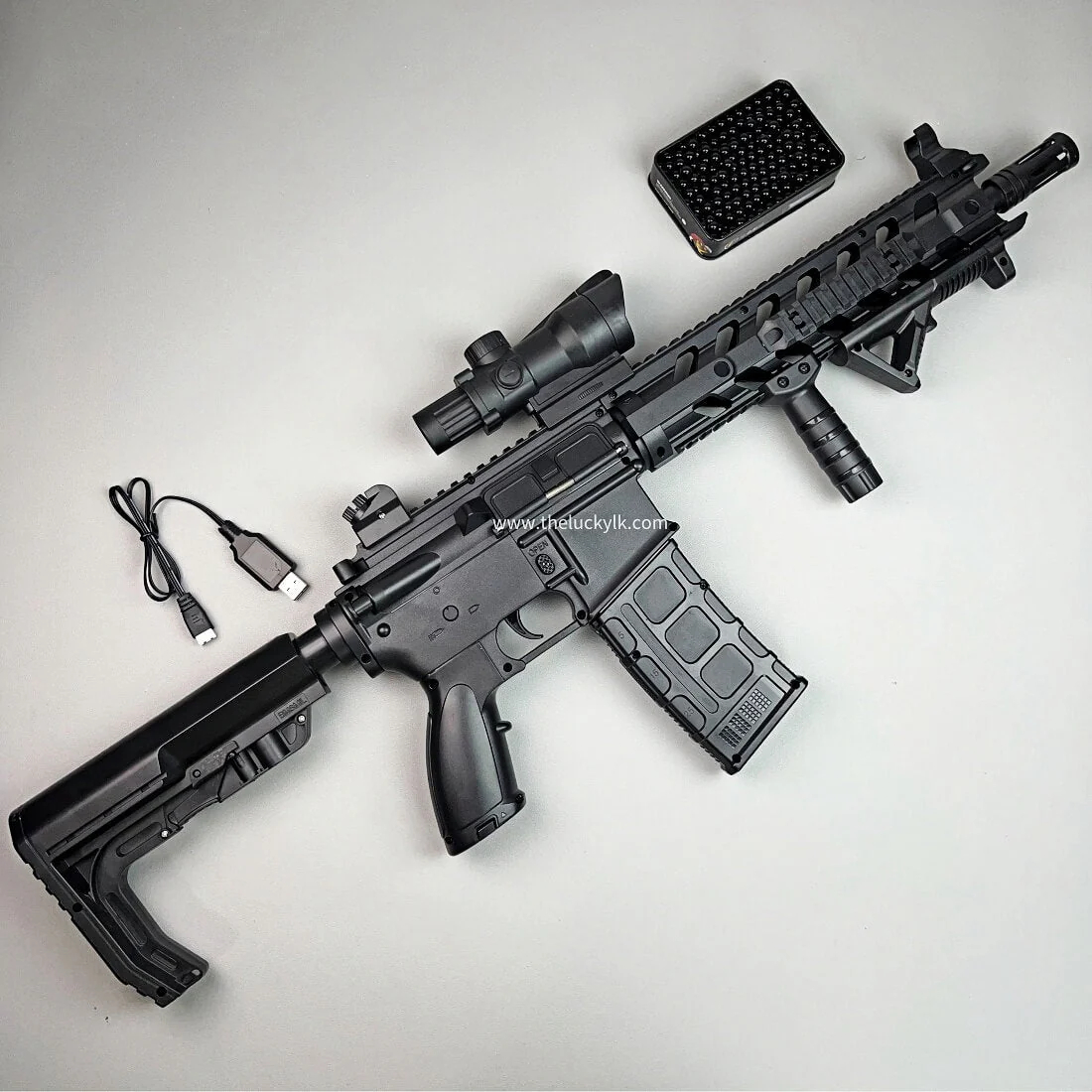 Exquisite Graffiti M416 Gel Blasters 25M Shoot Range With 2 Mags