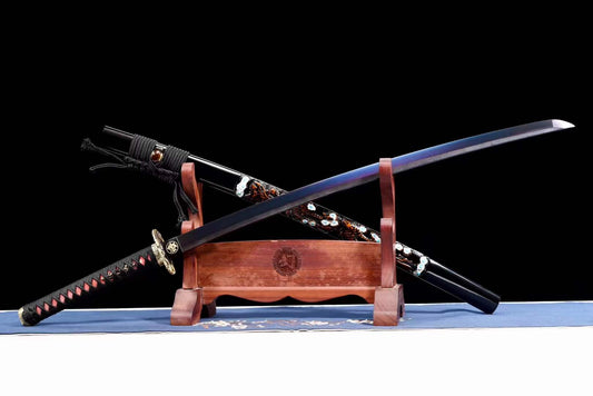 Handcrafted Japanese Samurai Sword Manganese Steel Akashic pupil