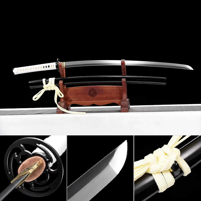 Handcrafted Japanese Samurai Sword Spring Steel Fox Hunt
