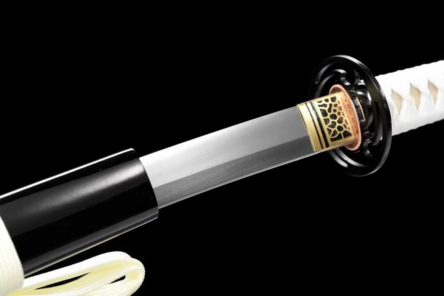 Handcrafted Japanese Samurai Sword Spring Steel Fox Hunt