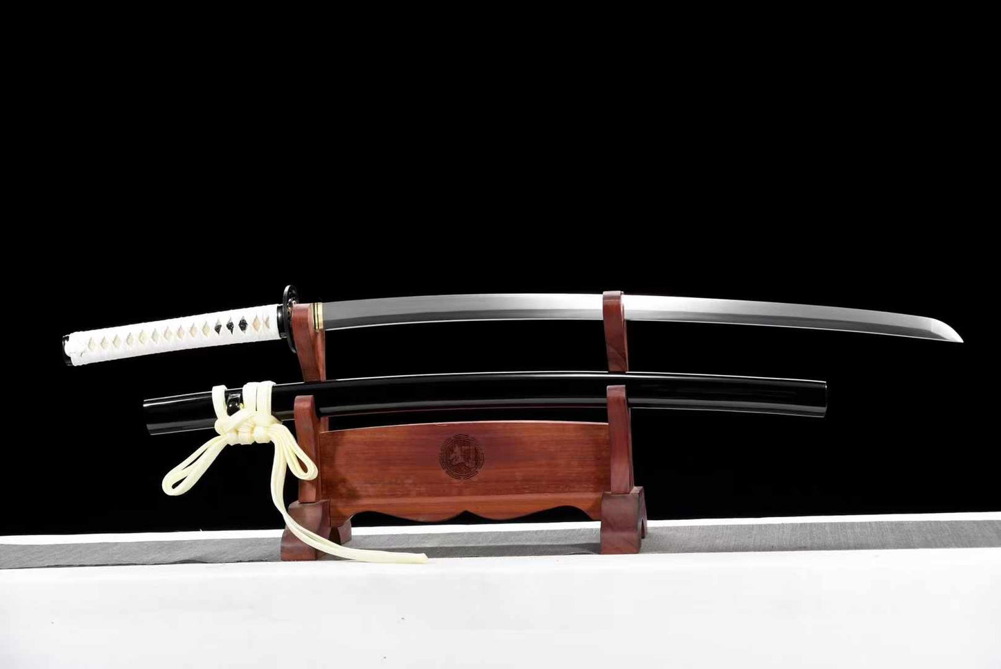Handcrafted Japanese Samurai Sword Spring Steel Fox Hunt