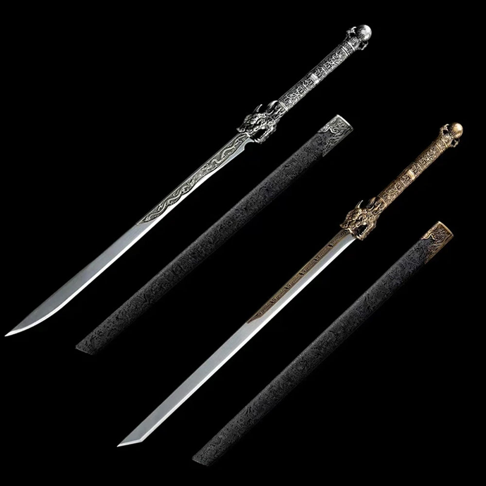 Handmade Ao Long Chinese Sword With High Manganese Steel