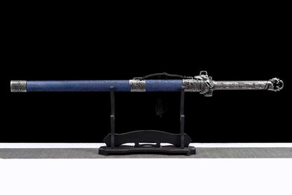 Handmade Chinese Sword With Thunder Tiger Tang Heng