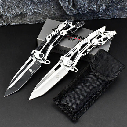 Mechanical Armor Magic Folding Knife