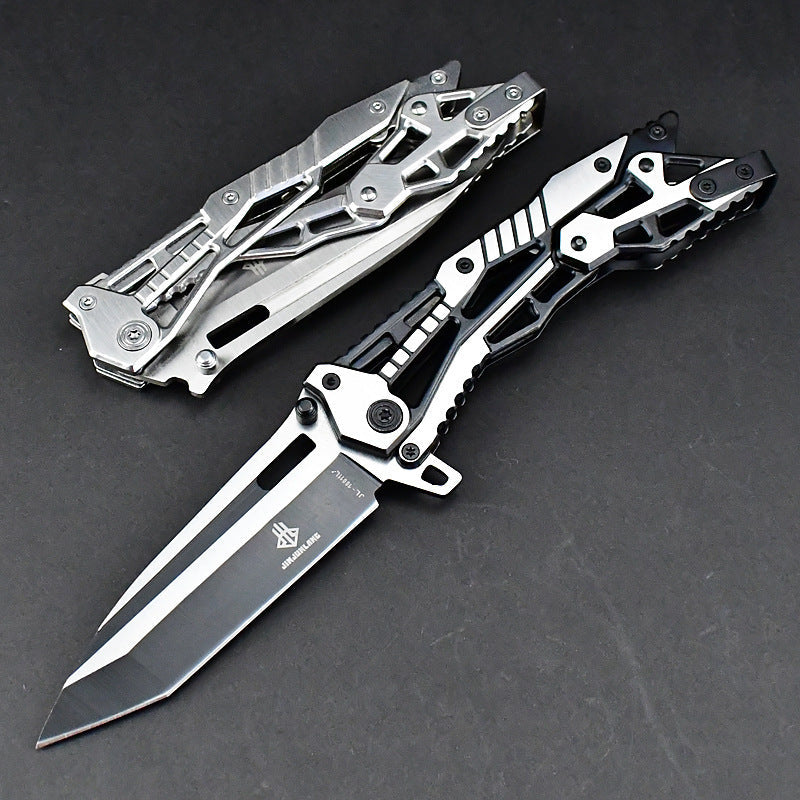 Mechanical Armor Magic Folding Knife