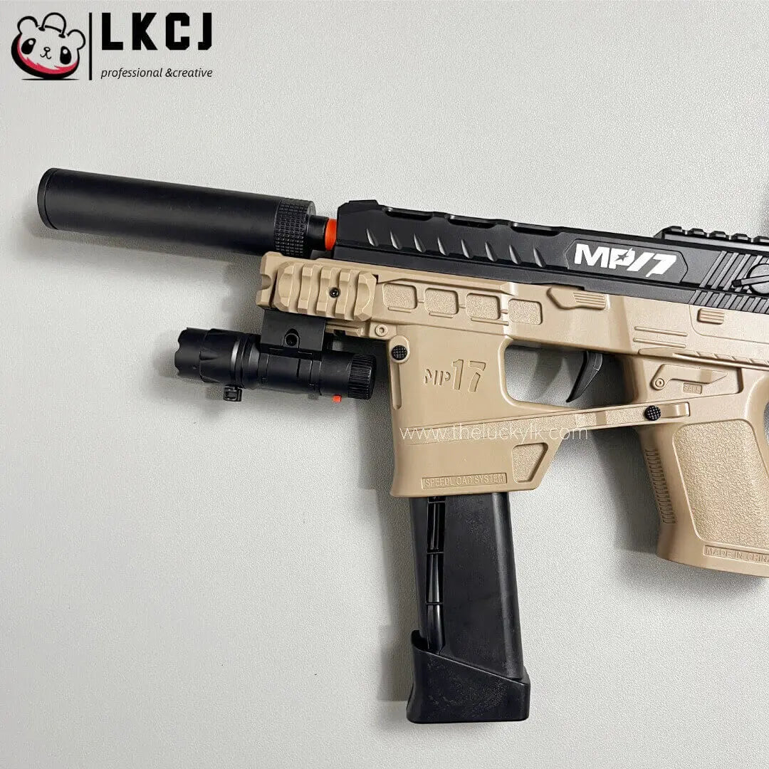 New Mp17 Gel Blaster With Metal Stock, Metal Rail