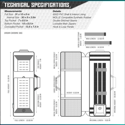 Urban Carbine 30" Case