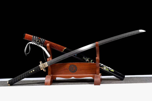 Handcrafted Japanese Samurai Sword Pattern Steel Gohun Soul