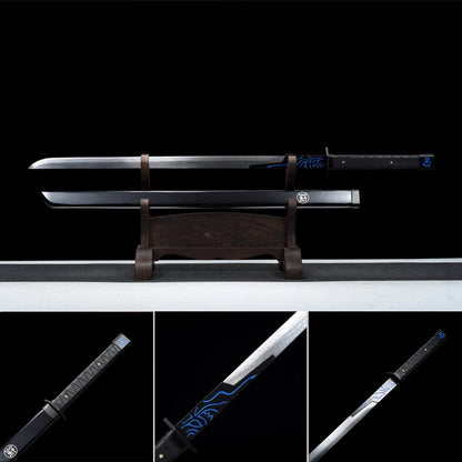 Hand Forged Anime Katana Manganese Steel Scissor seven meets killer seven Thousand Demon Daggers
