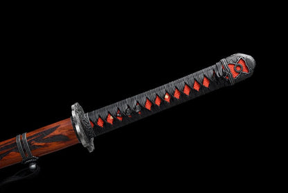 Hand Forged Anime Katana Manganese Steel Sekiro：Shadows Die Twice Undead Cut Full Tang