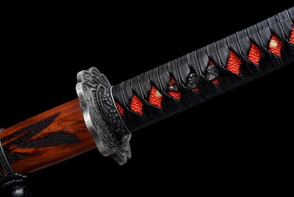 Hand Forged Anime Katana Manganese Steel Sekiro：Shadows Die Twice Undead Cut Full Tang
