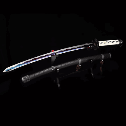 Hand Forged Anime Katana Manganese Steel Undead Cut（Open Door）