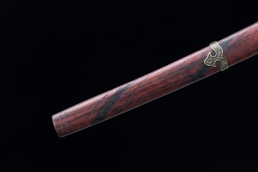 Hand Forged Anime Katana Manganese Steel Undead Cut（Thunderbolt）Charcoal quenching