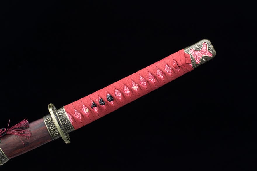 Hand Forged Anime Katana Manganese Steel Undead Cut（Thunderbolt）Charcoal quenching
