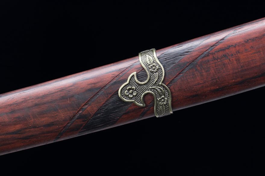 Hand Forged Anime Katana Manganese Steel Undead Cut（Thunderbolt）Charcoal quenching