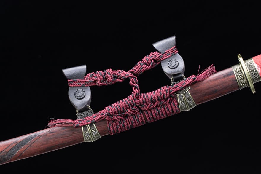 Hand Forged Anime Katana Manganese Steel Undead Cut（Thunderbolt）Charcoal quenching
